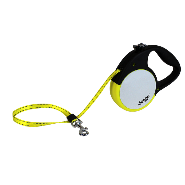 Reflective Retractable Leash doggo PAW Pet Adventures Worldwide