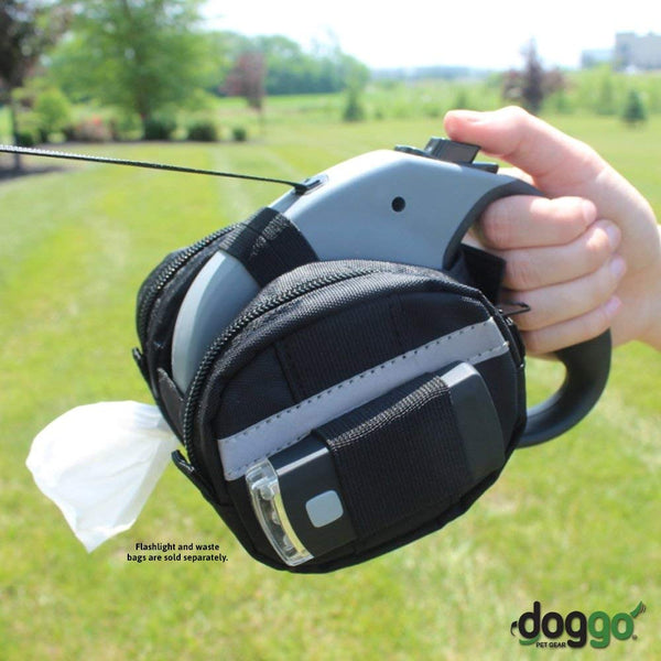 Retractable dog leash with poop sale bags