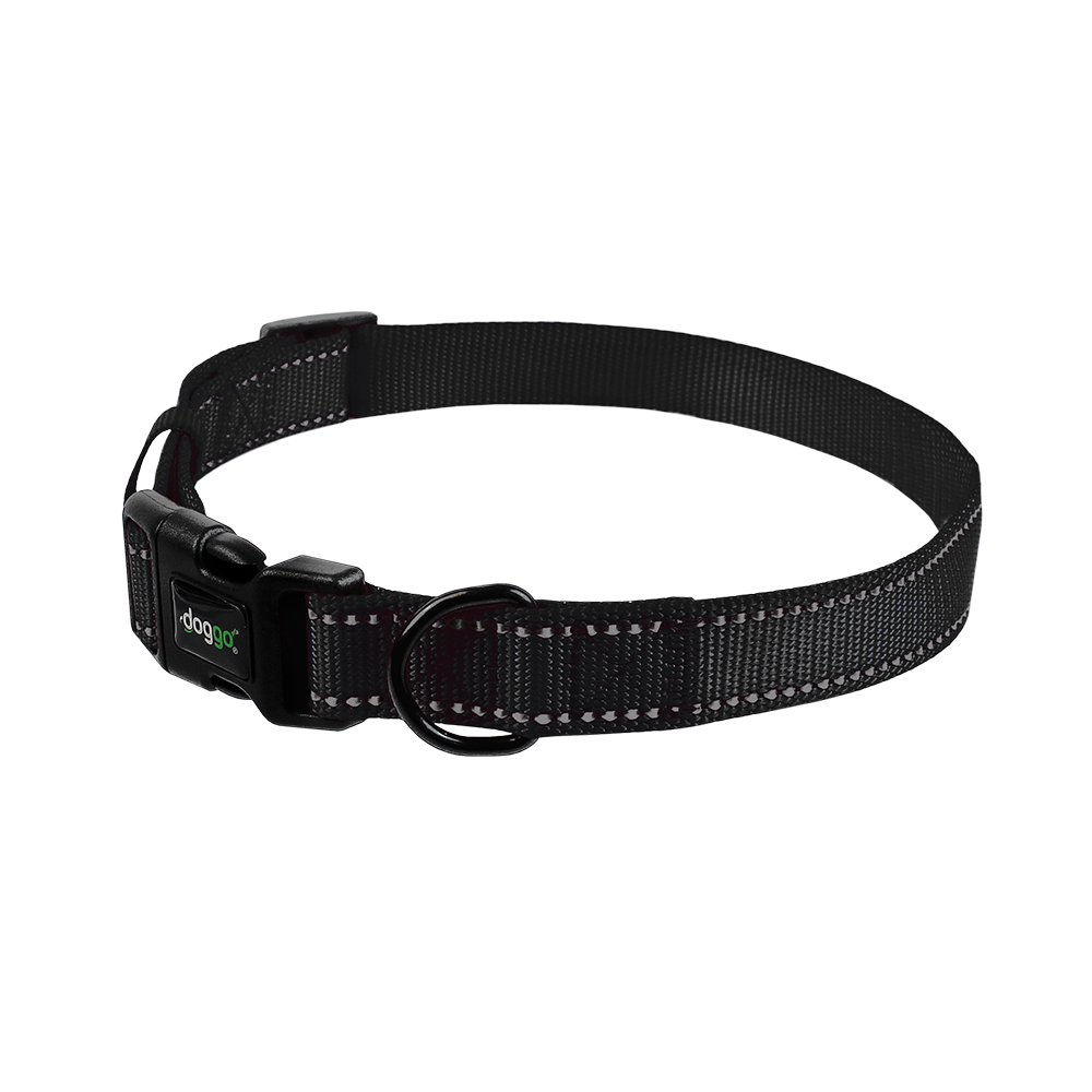 Everyday Nylon Collar | Adjustable with Reflective Stitching Everyday Nylon Collar | Adjustable with Reflective Stitching